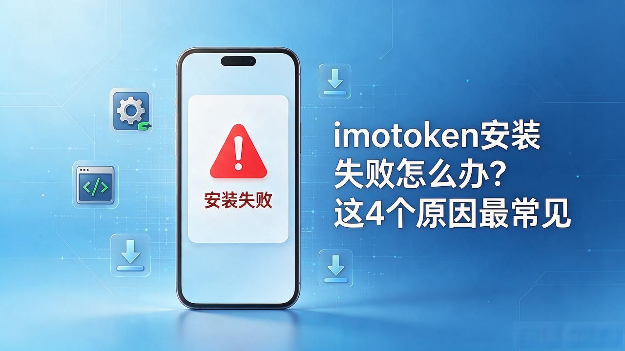 imtoken怎么安装失败_imtoken安装失败原因_imtoken安装不兼容解决方案